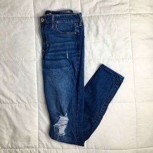 hollister ultra high rise super skinny jeans